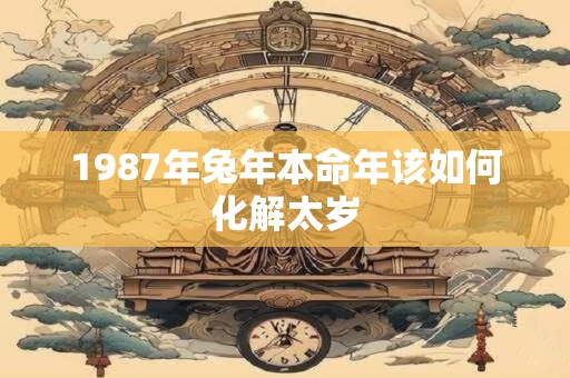 1987年兔年本命年该如何化解太岁