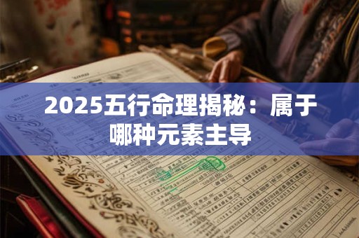 2025五行命理揭秘：属于哪种元素主导
