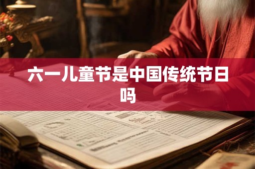 六一儿童节是中国传统节日吗