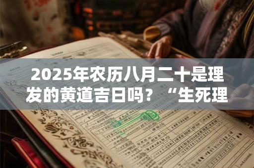 2026年农历八月二十是理发的黄道吉日吗？“生死理发”的习俗