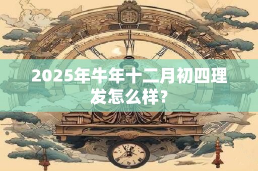 2025年牛年十二月初四理发怎么样？