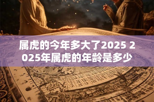 属虎的今年多大了2026 2026年属虎的年龄是多少 属虎的今年多大了2026 2026年属虎的年龄是多少