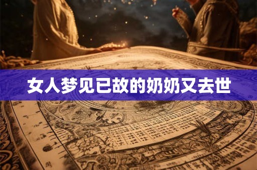 女人梦见已故的奶奶又去世