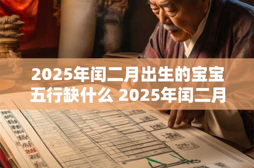 2025年闰二月出生的宝宝五行缺什么 2025年闰二月出生的宝宝五行中缺失哪一个属性