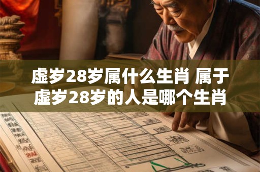 虚岁28岁属什么生肖 属于虚岁28岁的人是哪个生肖