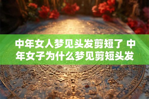 中年女人梦见头发剪短了 中年女子为什么梦见剪短头发