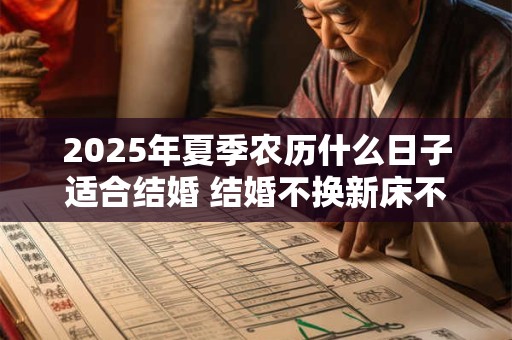2025年夏季农历什么日子适合结婚 结婚不换新床不吉利