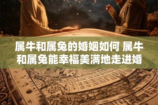 属牛和属兔的婚姻如何 属牛和属兔能幸福美满地走进婚姻殿堂吗