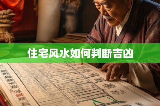 住宅风水如何判断吉凶
