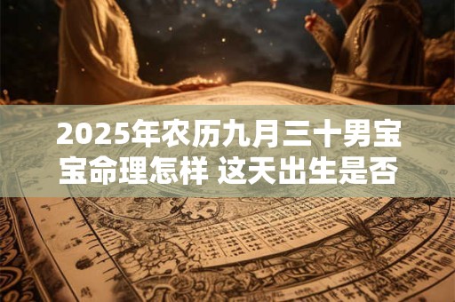 2025年农历九月三十男宝宝命理怎样 这天出生是否大吉