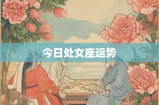 今日处女座运势