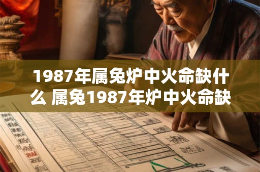 1987年属兔炉中火命缺什么 属兔1987年炉中火命缺啥