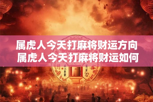 属虎人今天打麻将财运方向 属虎人今天打麻将财运如何