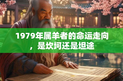 1979年属羊者的命运走向，是坎坷还是坦途