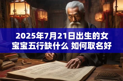 2025年7月21日出生的女宝宝五行缺什么 如何取名好听