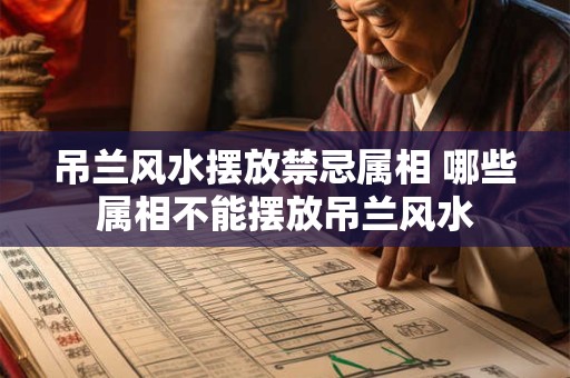 吊兰风水摆放禁忌属相 哪些属相不能摆放吊兰风水