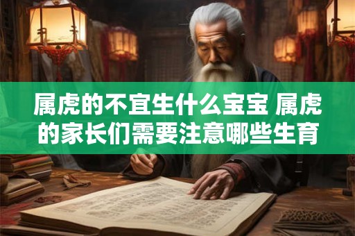 属虎的不宜生什么宝宝 属虎的家长们需要注意哪些生育禁忌