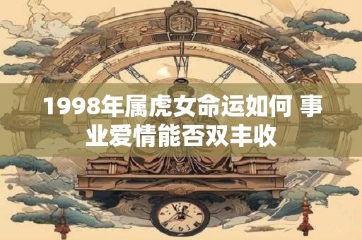 1998年属虎女命运如何 事业爱情能否双丰收 1998年属虎女命运如何 事业爱情能否双丰收