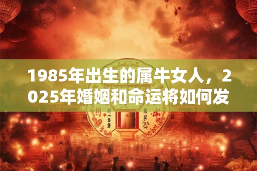 1985年出生的属牛女人，2025年婚姻和命运将如何发展
