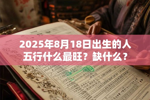 2025年8月18日出生的人五行什么最旺？缺什么？