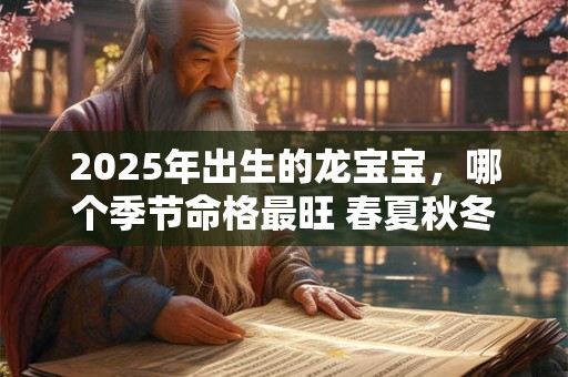 2025年出生的龙宝宝，哪个季节命格最旺 春夏秋冬大不同
