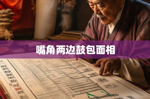 嘴角两边鼓包面相