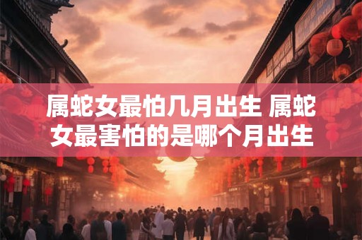 属蛇女最怕几月出生 属蛇女最害怕的是哪个月出生