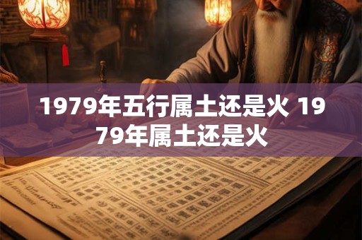 1979年五行属土还是火 1979年属土还是火