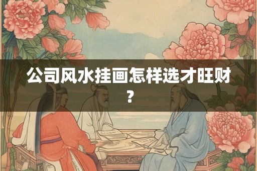 公司风水挂画怎样选才旺财？