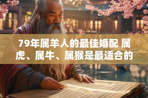 79年属羊人的最佳婚配 属虎、属牛、属猴是最适合的