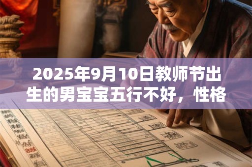 详细阅读:2025年9月10日教师节出生的男宝宝五行不好,性格分析 2025年9月10日教师节出生的男宝宝五行不好,性格分析