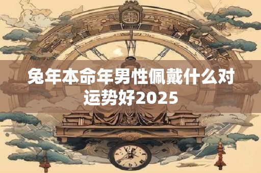 兔年本命年男性佩戴什么对运势好2025 兔年本命年男性佩戴什么对运势好2025