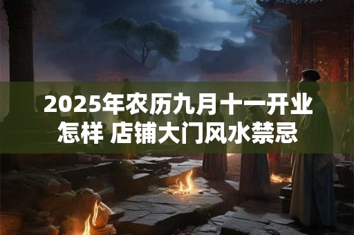 2025年农历九月十一开业怎样 店铺大门风水禁忌