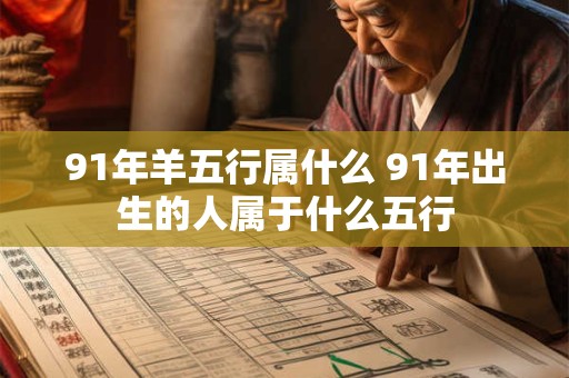 91年羊五行属什么 91年出生的人属于什么五行