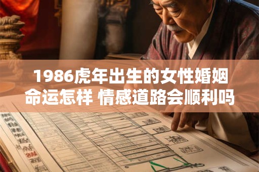 1986虎年出生的女性婚姻命运怎样 情感道路会顺利吗