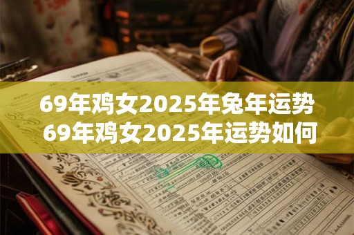 69年鸡女2025年兔年运势 69年鸡女2025年运势如何