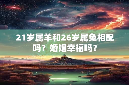 21岁属羊和26岁属兔相配吗？婚姻幸福吗？