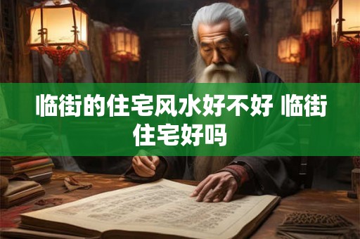 临街的住宅风水好不好 临街住宅好吗