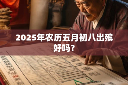 2025年农历五月初八出殡好吗？
