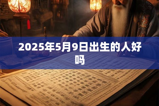 2025年5月9日出生的人好吗 2025年5月9日出生的人好吗