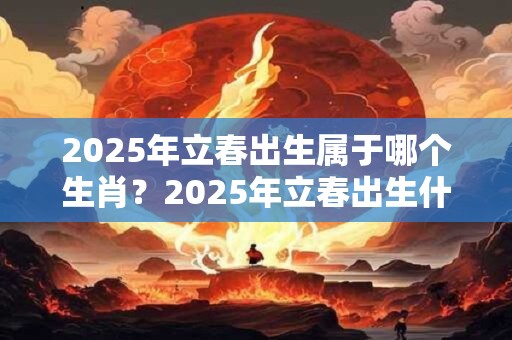 2025年立春出生属于哪个生肖？2025年立春出生什么命？