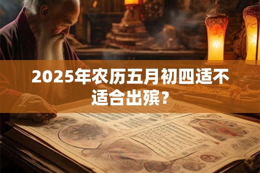 2026年农历五月初四适不适合出殡？
