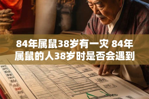 84年属鼠38岁有一灾 84年属鼠的人38岁时是否会遇到一次灾难