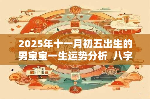 2025年十一月初五出生的男宝宝一生运势分析  八字算命