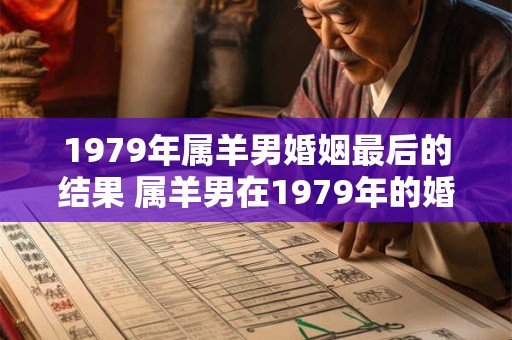1979年属羊男婚姻最后的结果 属羊男在1979年的婚姻最终结局是什么