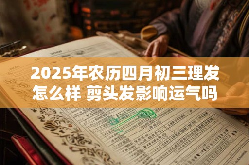 2025年农历四月初三理发怎么样 剪头发影响运气吗