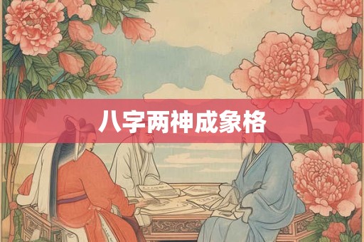 八字两神成象格