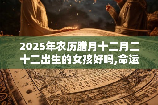 2025年农历腊月十二月二十二出生的女孩好吗,命运解析？