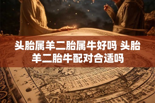 头胎属羊二胎属牛好吗 头胎羊二胎牛配对合适吗
