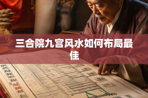 三合院九宫风水如何布局最佳